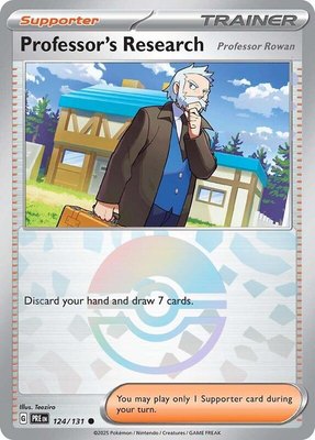 Professor's Research [Professor Rowan] (Poke Ball Pattern), Prismatic Evolutions