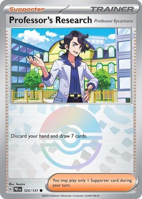 Professor's Research [Professor Sycamore] (Poke Ball Pattern), Prismatic Evolutions