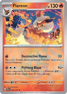 Flareon (Master Ball Pattern), Prismatic Evolutions