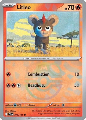 Litleo (Master Ball Pattern), Prismatic Evolutions