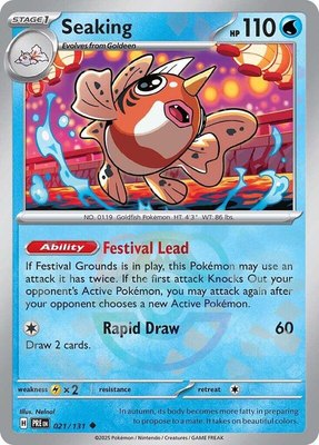 Seaking (Master Ball Pattern), Prismatic Evolutions