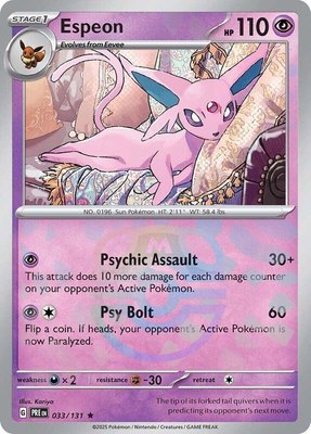 Espeon (Master Ball Pattern), Prismatic Evolutions