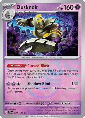 Dusknoir (Master Ball Pattern), Prismatic Evolutions