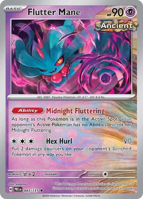 Flutter Mane (Master Ball Pattern), Prismatic Evolutions