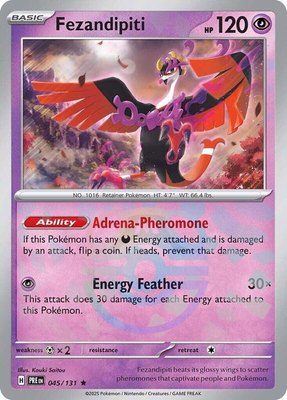 Fezandipiti (Master Ball Pattern), Prismatic Evolutions