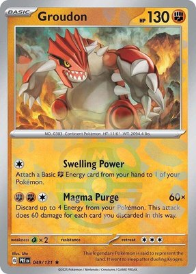 Groudon (Master Ball Pattern), Prismatic Evolutions