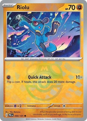Riolu (Master Ball Pattern), Prismatic Evolutions
