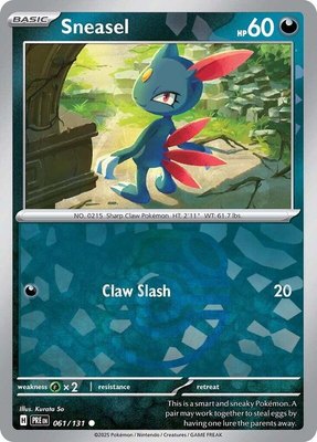 Sneasel (Master Ball Pattern), Prismatic Evolutions