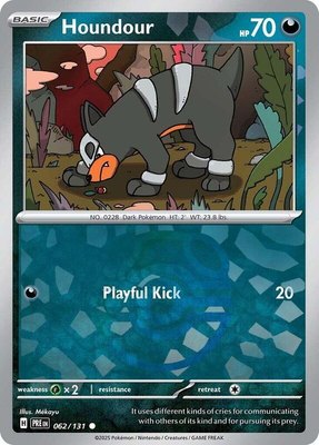 Houndour (Master Ball Pattern), Prismatic Evolutions
