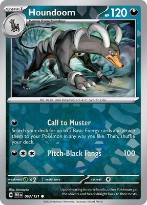 Houndoom (Master Ball Pattern), Prismatic Evolutions