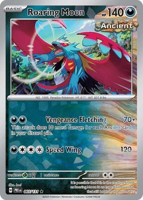 Roaring Moon (Master Ball Pattern), Prismatic Evolutions
