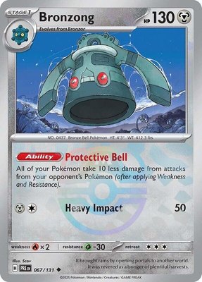Bronzong (Master Ball Pattern), Prismatic Evolutions
