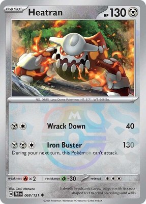 Heatran (Master Ball Pattern), Prismatic Evolutions