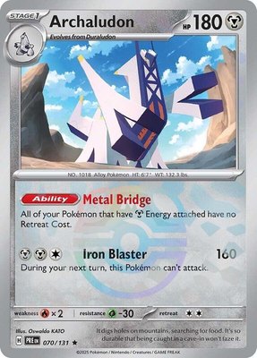 Archaludon (Master Ball Pattern), Prismatic Evolutions