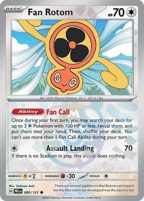 Fan Rotom (Master Ball Pattern), Prismatic Evolutions