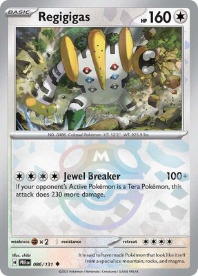 Regigigas (Master Ball Pattern), Prismatic Evolutions