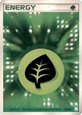 Basic Grass Energy, Gift Box Mew - Lucario (Crawdaunt Quarter Deck)
