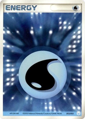 Basic Water Energy, Gift Box Mew - Lucario (Crawdaunt Quarter Deck)