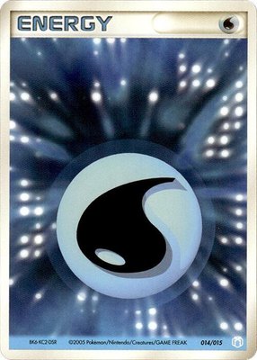 Basic Water Energy, Gift Box Mew - Lucario (Crawdaunt Quarter Deck)