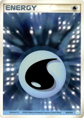 Basic Water Energy, Gift Box Mew - Lucario (Crawdaunt Quarter Deck)