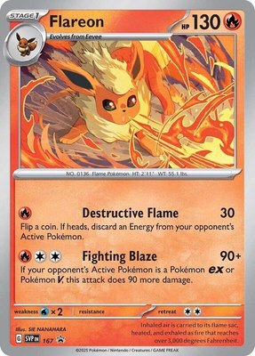 Flareon (Cosmos Holo), Scarlet & Violet Promo Cards