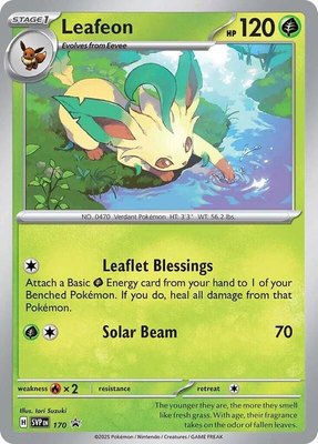 Leafeon (Cosmos Holo), Scarlet & Violet Promo Cards