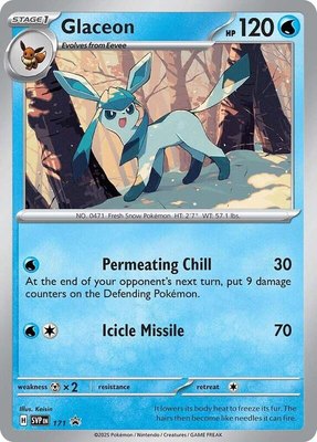 Glaceon (Cosmos Holo), Scarlet & Violet Promo Cards