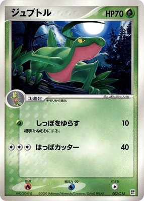 Grovyle, Grass Quick Construction Pack