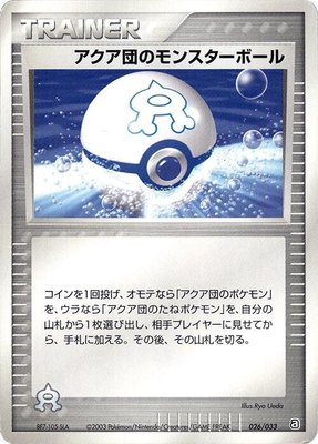Team Aqua Ball, Aqua Deck Kit