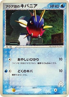 Team Aqua's Carvanha, Aqua Deck Kit