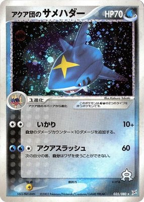 Team Aqua's Sharpedo, Magma VS Aqua: Two Ambitions