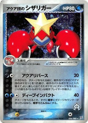Team Aqua's Crawdaunt, Magma VS Aqua: Two Ambitions