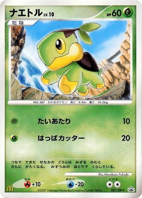 Turtwig -P, DP-P Promotional cards