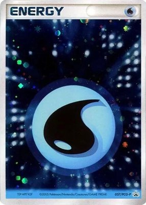 Basic Water Energy -P, PCG-P Promotional cards
