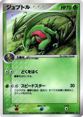 Grovyle -P, ADV-P Promotional cards