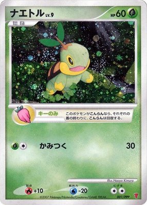 Turtwig, PPP Promotional cards