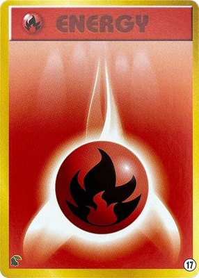 Basic Fire Energy, Intro Pack Neo (Chikorita)