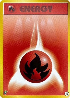Basic Fire Energy, Intro Pack Neo (Chikorita)