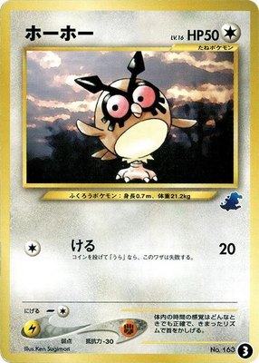 Hoothoot, Intro Pack Neo (Totodile)