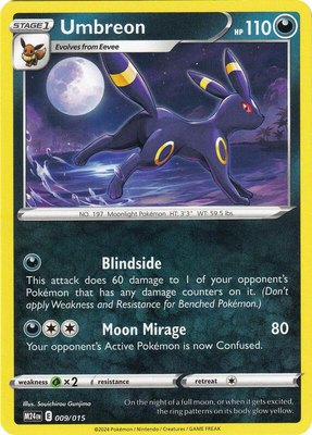 Umbreon, McDonald's Promos 2024