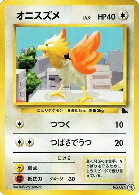 Spearow, Intro Pack (Squirtle)