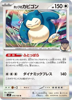 Hop's Snorlax, Battle Partners