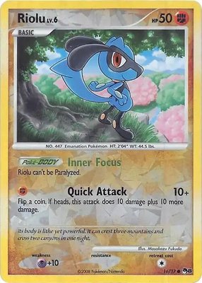 Riolu (Cracked Ice Holo), Miscellaneous Cards & Products
