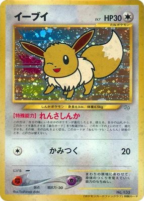 Eevee, Pokemon Card Fan Club