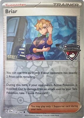 Briar (Regional Championship) [Staff], League & Championship Cards