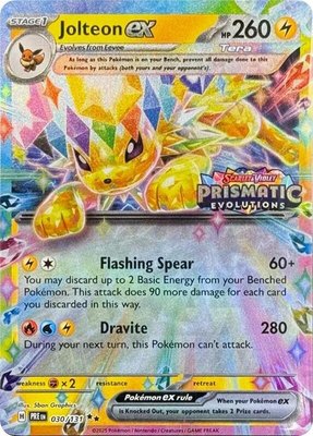 Jolteon ex (Prismatic Evolutions Stamp), Miscellaneous Cards & Products