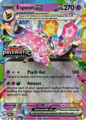 Espeon ex (Prismatic Evolutions Stamp), Miscellaneous Cards & Products