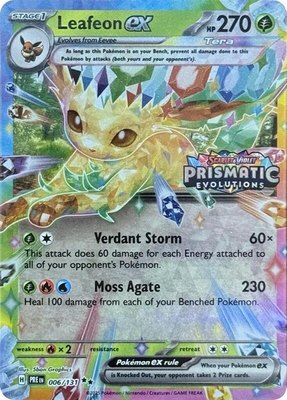 Leafeon ex (Prismatic Evolutions Stamp), Miscellaneous Cards & Products