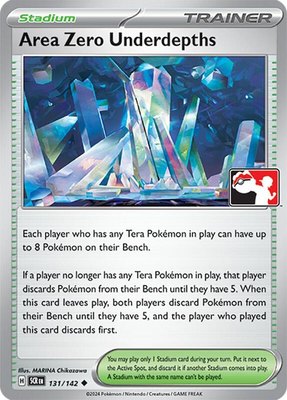 Area Zero Underdepths, Prize Pack Series Cards