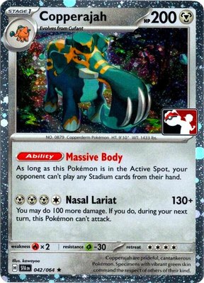 Copperajah (Cosmos Holo), Prize Pack Series Cards